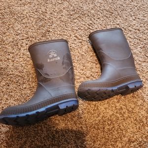 Kamik Rain Boots, Toddler size 12 (see description)